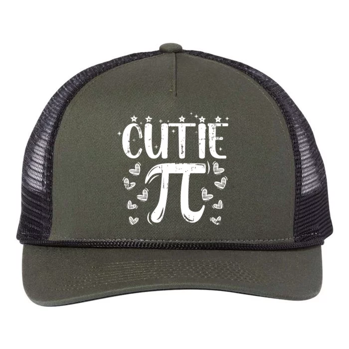 Cutie Pi Day Math Lover Gift Retro Rope Trucker Hat Cap