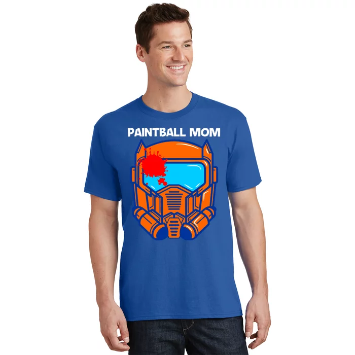 Cool Paintball Design For Mom Air Weapon Splatter Game Gift T-Shirt