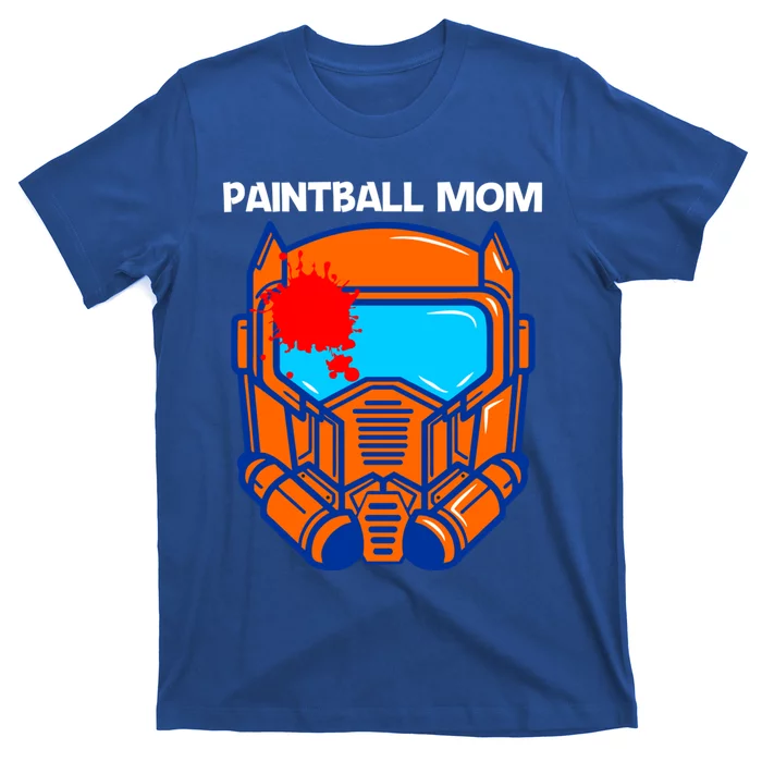 Cool Paintball Design For Mom Air Weapon Splatter Game Gift T-Shirt