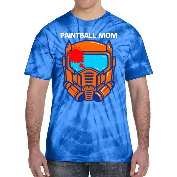 Cool Paintball Design For Mom Air Weapon Splatter Game Gift Tie-Dye T-Shirt