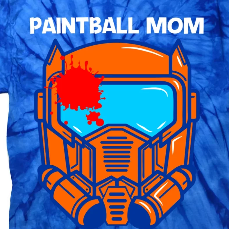 Cool Paintball Design For Mom Air Weapon Splatter Game Gift Tie-Dye T-Shirt