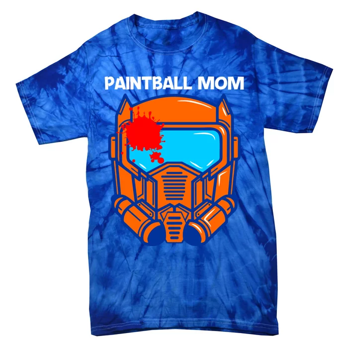 Cool Paintball Design For Mom Air Weapon Splatter Game Gift Tie-Dye T-Shirt