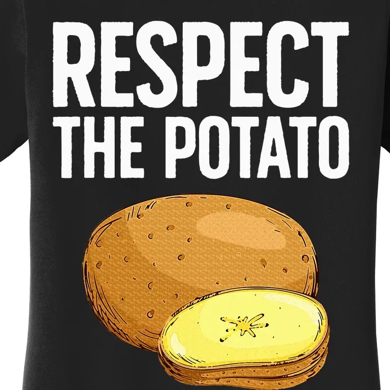 Cool Potato Design For Vegetable Potato Lover Women's T-Shirt