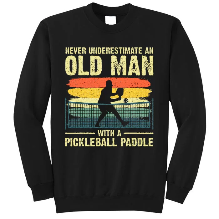 Cool Pickleball Design For Grandpa Pickleball Player Sweatshirt