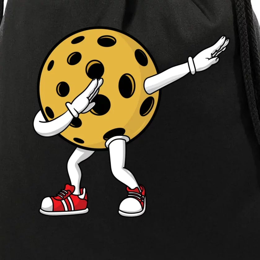 Cute Pickleball Design Drawstring Bag