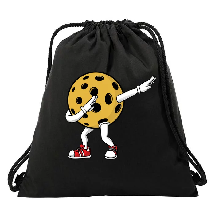 Cute Pickleball Design Drawstring Bag