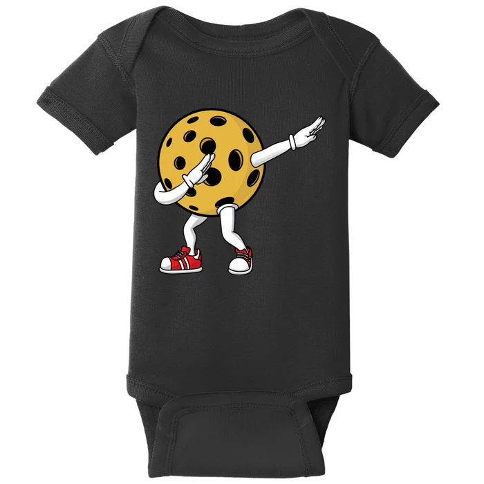 Cute Pickleball Design Baby Bodysuit