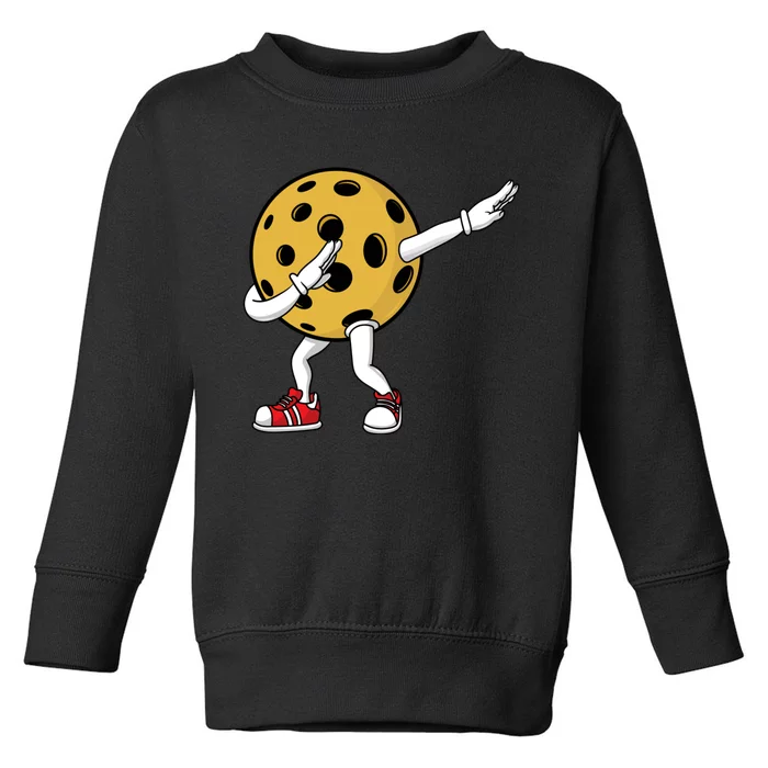 Cute Pickleball Design Toddler Sweatshirt