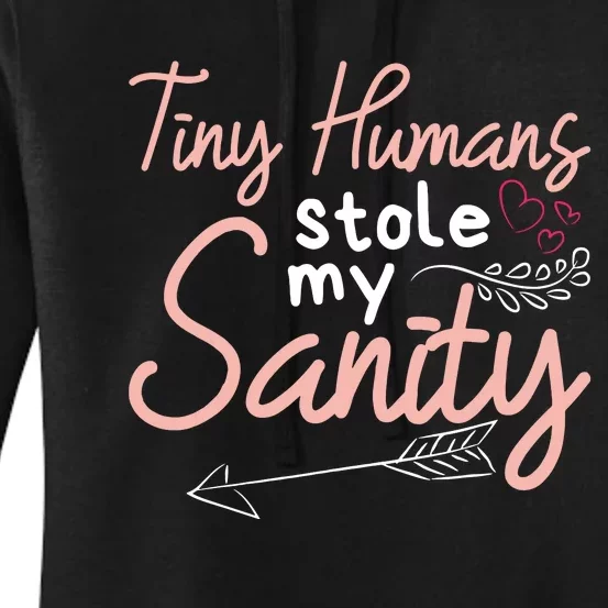 Childcare Provider Daycare Teacher Stole My Sanity Women's Pullover Hoodie