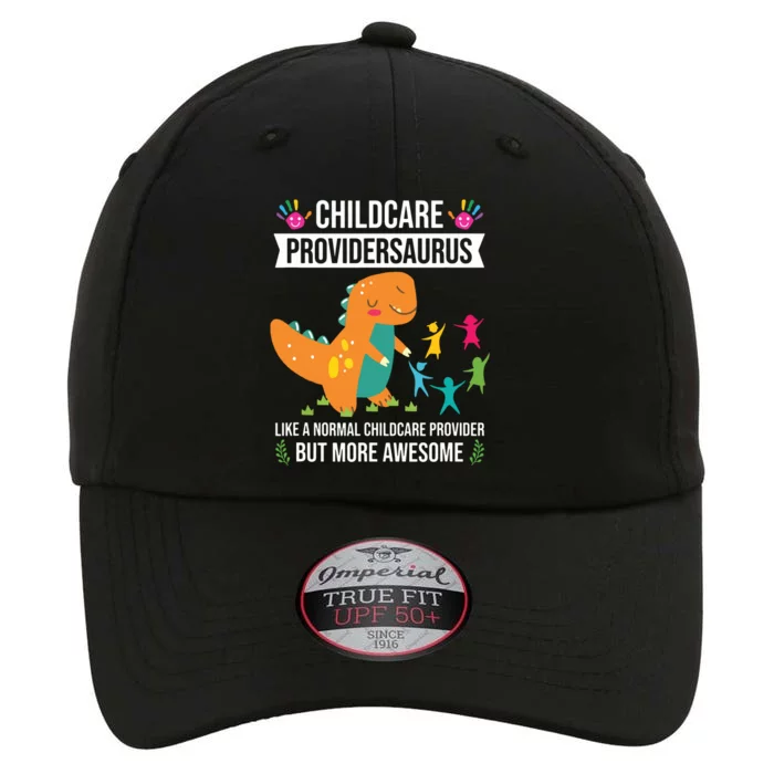 Childcare Providersaurus Dinosaur Childcare Provider Daycare The Original Performance Cap