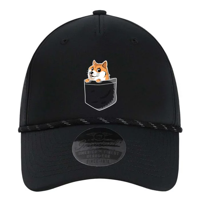 Cute Pocket Dog Design Performance The Dyno Cap