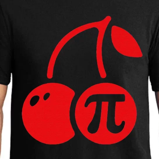 Cherry Pi Day Funny Math Nerd Pie Teacher 3.14 Pajama Set