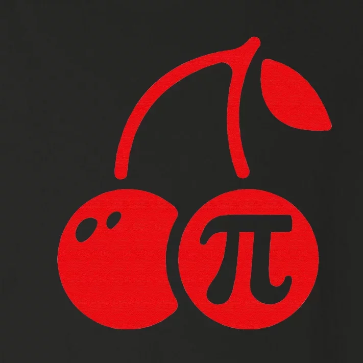 Cherry Pi Day Funny Math Nerd Pie Teacher 3.14 Toddler Long Sleeve Shirt