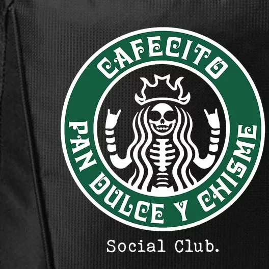 Cafecito Pan Dulce Y Chisme Mexicana Social Club City Backpack