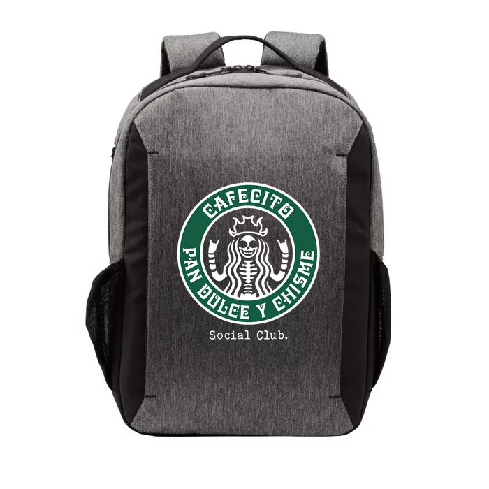 Cafecito Pan Dulce Y Chisme Mexicana Social Club Vector Backpack