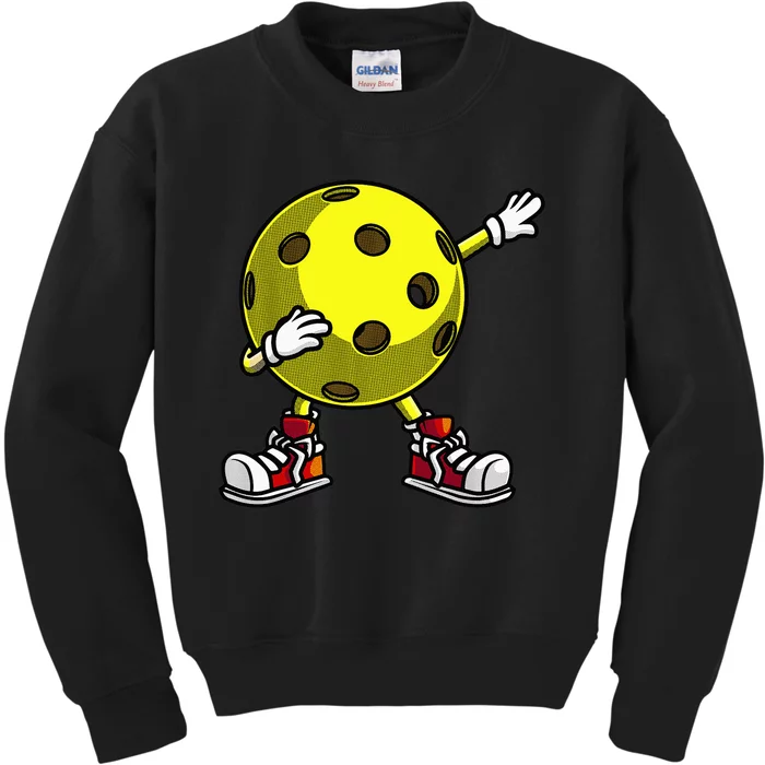 Cute Pickleball Design For Dink Pickleball Player Kids Sweatshirt