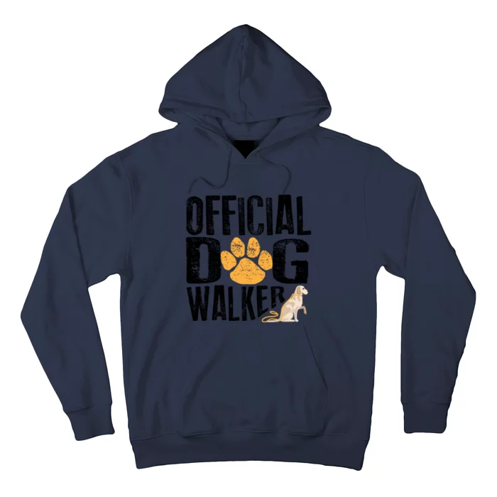 Cute Professional Dog Walker Funny Pet Lover Gift Funny Gift Hoodie