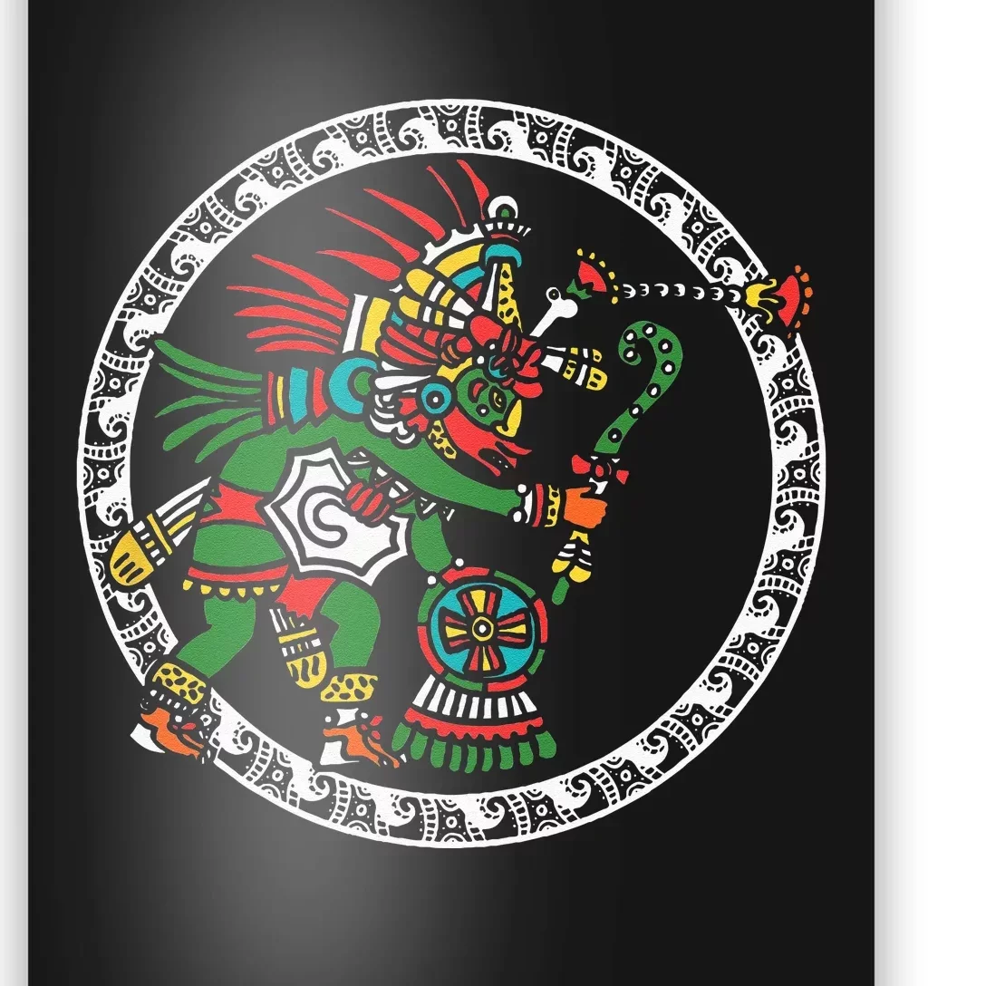 Civilization People Ethnic Aztec Symbol Art Ancient Gift Poster