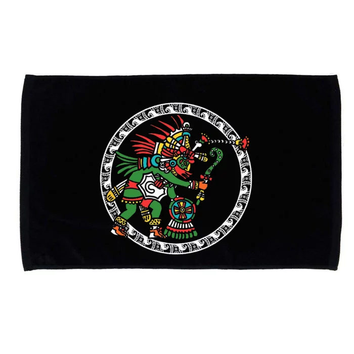 Civilization People Ethnic Aztec Symbol Art Ancient Gift Microfiber Hand Towel