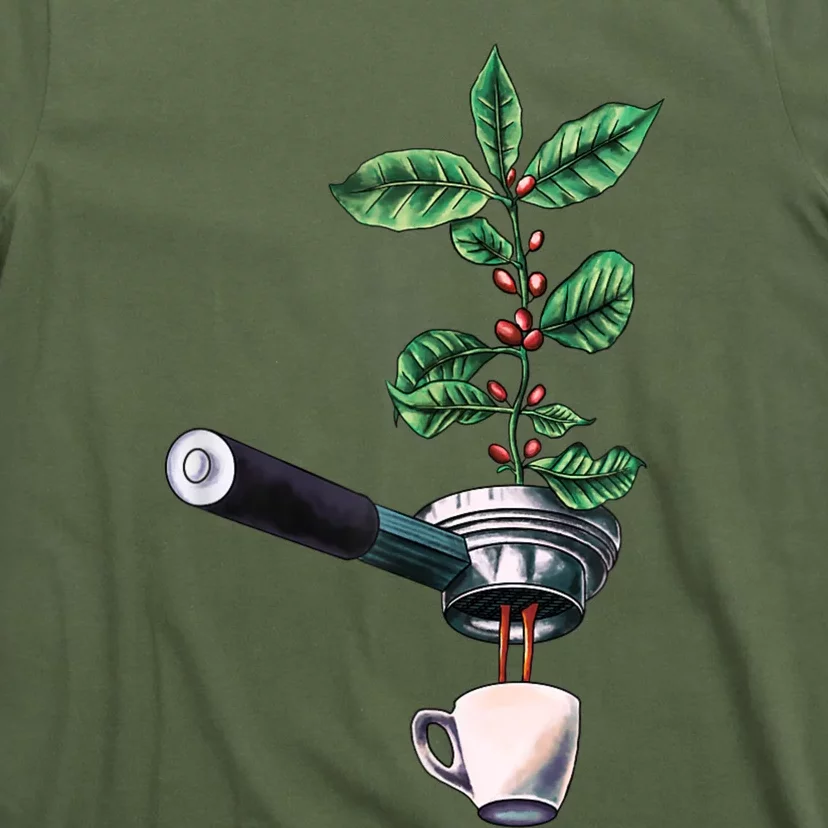 Coffee Plant Espresso Barista T-Shirt