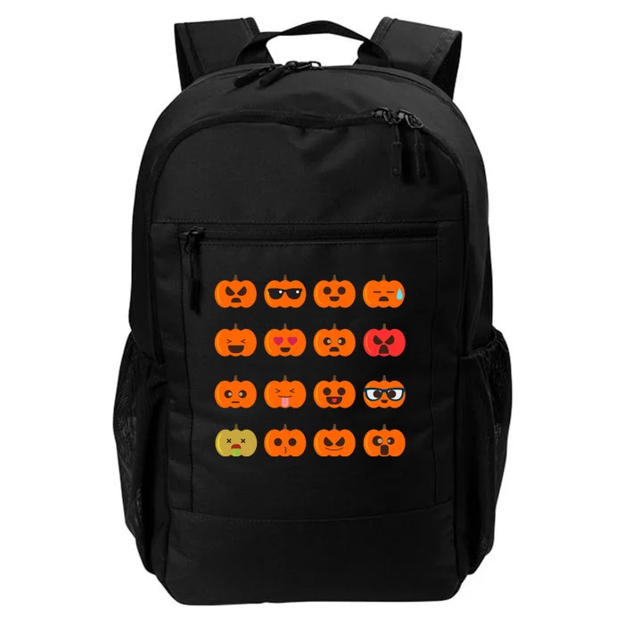 Cute Pumpkin Emoji Daily Commute Backpack