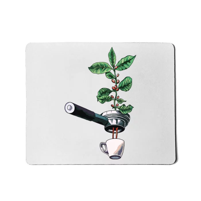 Coffee Plant Espresso Barista Mousepad