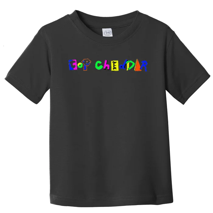 Cheddar Productions Eclectic Logo Toddler T-Shirt