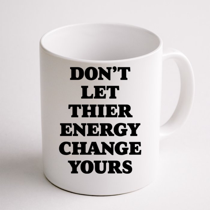 Cute Positive Energy Spiritual Meditation Graphic Gift Front & Back Coffee Mug