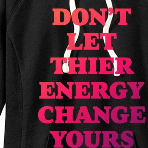 Cute Positive Energy Spiritual Meditation Graphic Gift Women's Fleece Hoodie