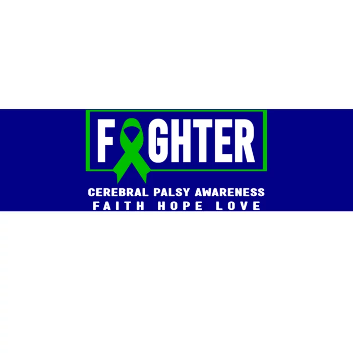 Cerebral Palsy Fighter Gift Funny Gift Cerebral Palsy Awareness Gift Bumper Sticker