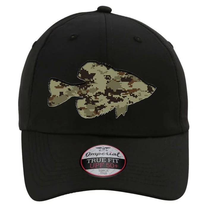 Camouflage Pan Fish Silhouette Digital Camo Crappie Fishing The Original Performance Cap