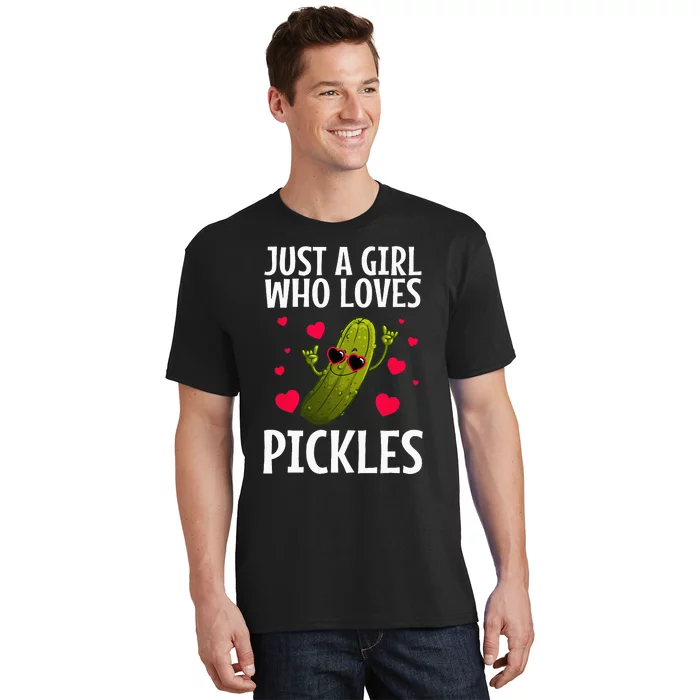 Cool Pickle For Women Pickles Dill Pickle Cucumber T-Shirt