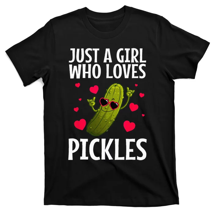 Cool Pickle For Women Pickles Dill Pickle Cucumber T-Shirt