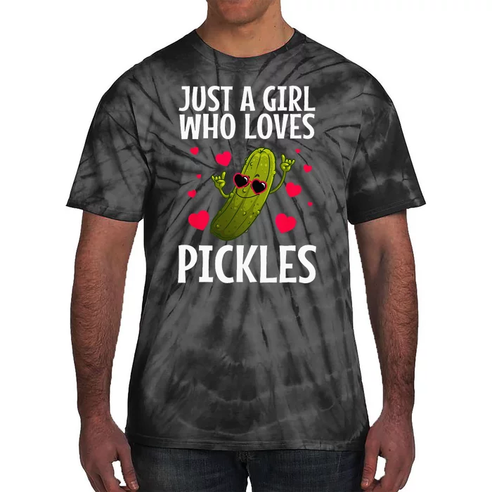 Cool Pickle For Women Pickles Dill Pickle Cucumber Tie-Dye T-Shirt