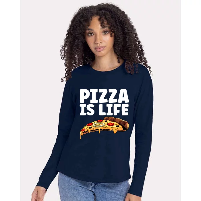 Cool Pizza For Hawaiian Pizza Lovers Italian Food Womens Cotton Relaxed Long Sleeve T-Shirt