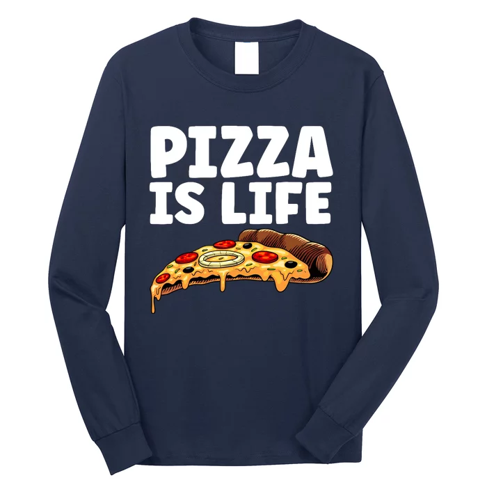 Cool Pizza For Hawaiian Pizza Lovers Italian Food Long Sleeve Shirt