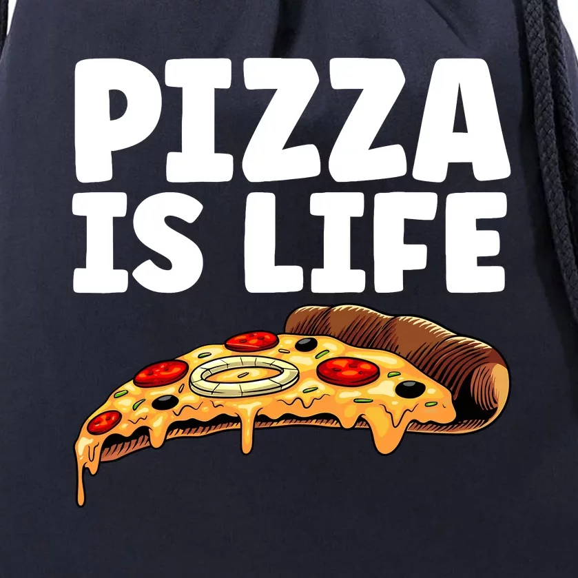 Cool Pizza For Hawaiian Pizza Lovers Italian Food Drawstring Bag