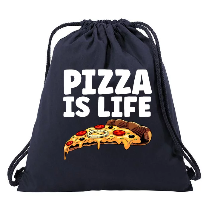 Cool Pizza For Hawaiian Pizza Lovers Italian Food Drawstring Bag