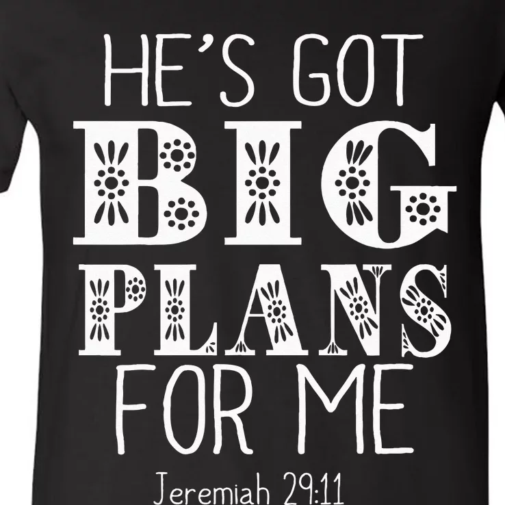 Christian Plan For Teens V-Neck T-Shirt