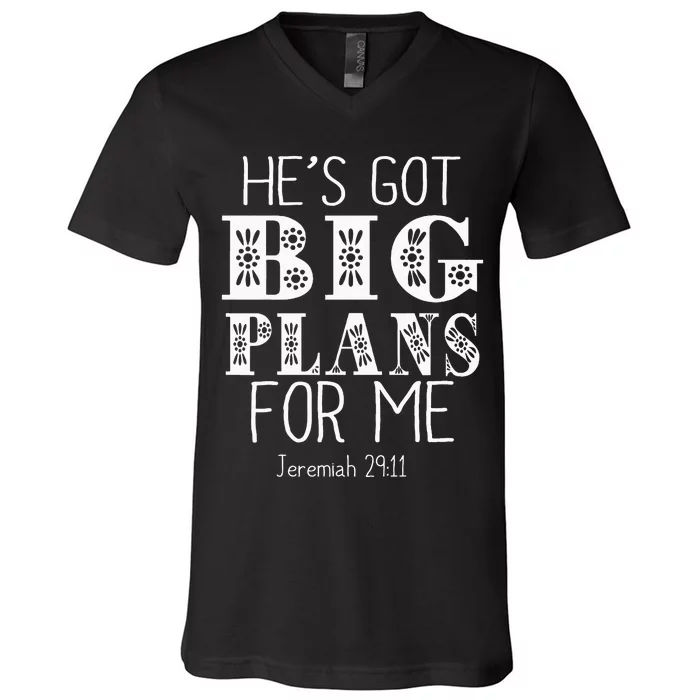 Christian Plan For Teens V-Neck T-Shirt