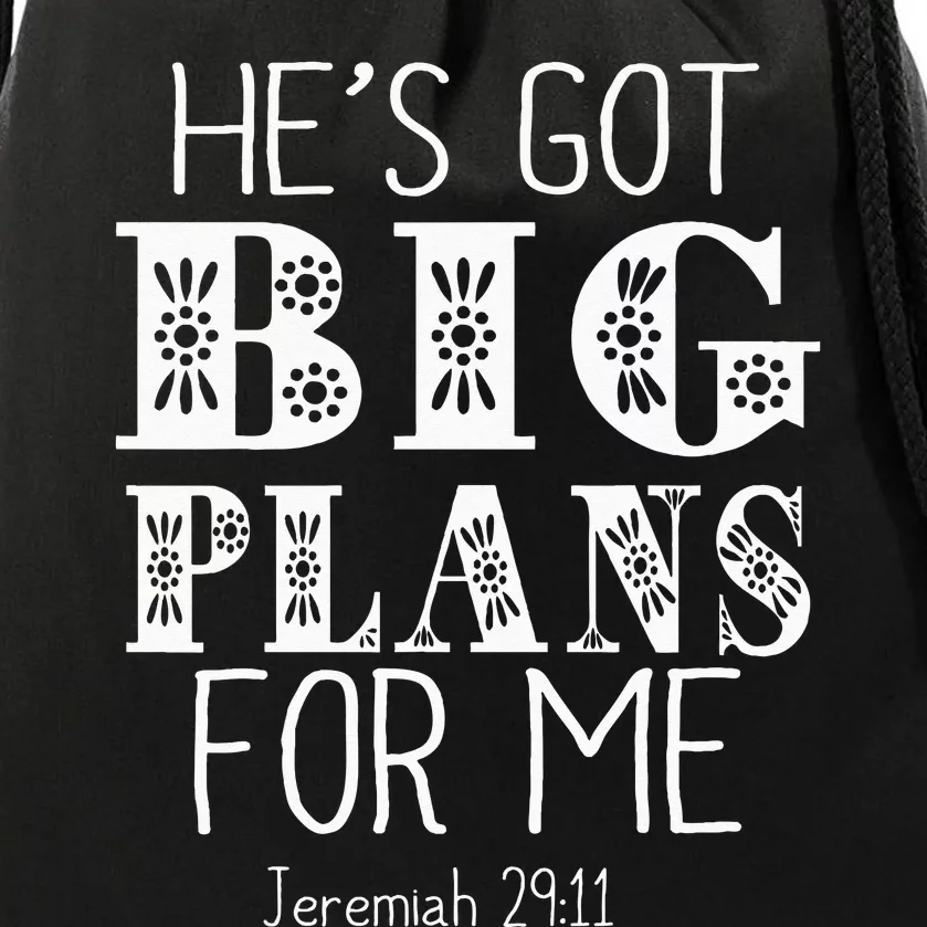 Christian Plan For Teens Drawstring Bag