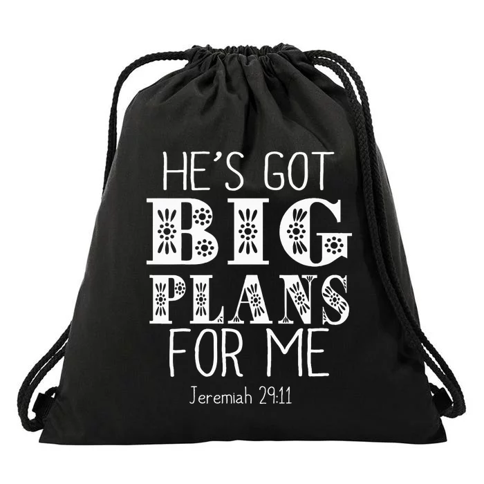 Christian Plan For Teens Drawstring Bag