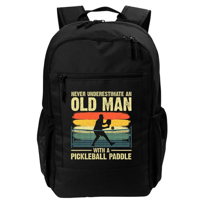 Cool Pickleball For Men Grandpa Pickleball Player Daily Commute Backpack