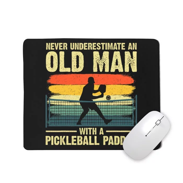 Cool Pickleball For Men Grandpa Pickleball Player Mousepad