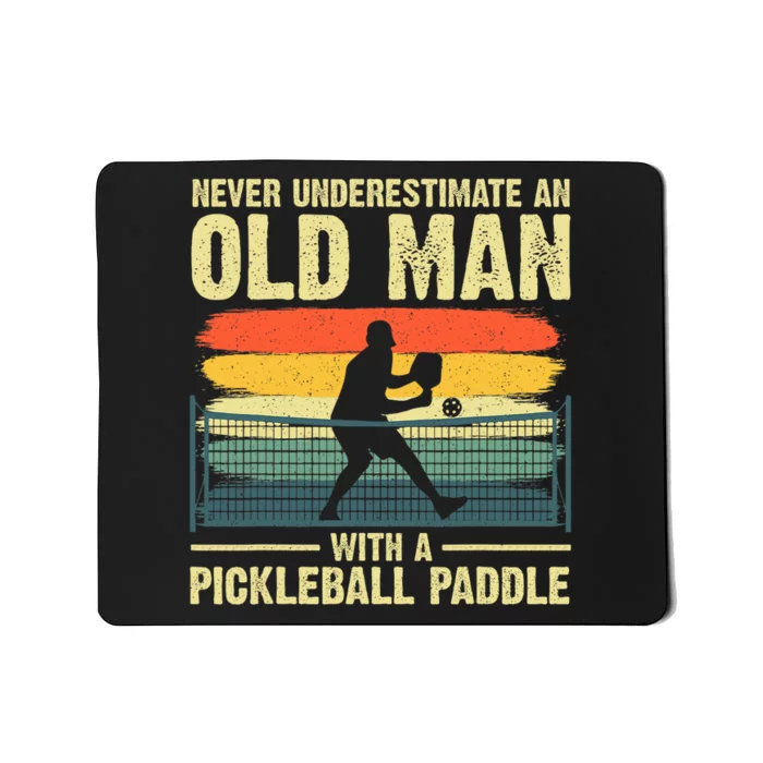 Cool Pickleball For Men Grandpa Pickleball Player Mousepad