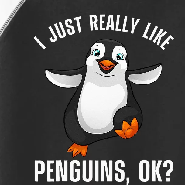 Cool Penguin For Men Women Kids Penguin Lovers Penguins Toddler Fine Jersey T-Shirt