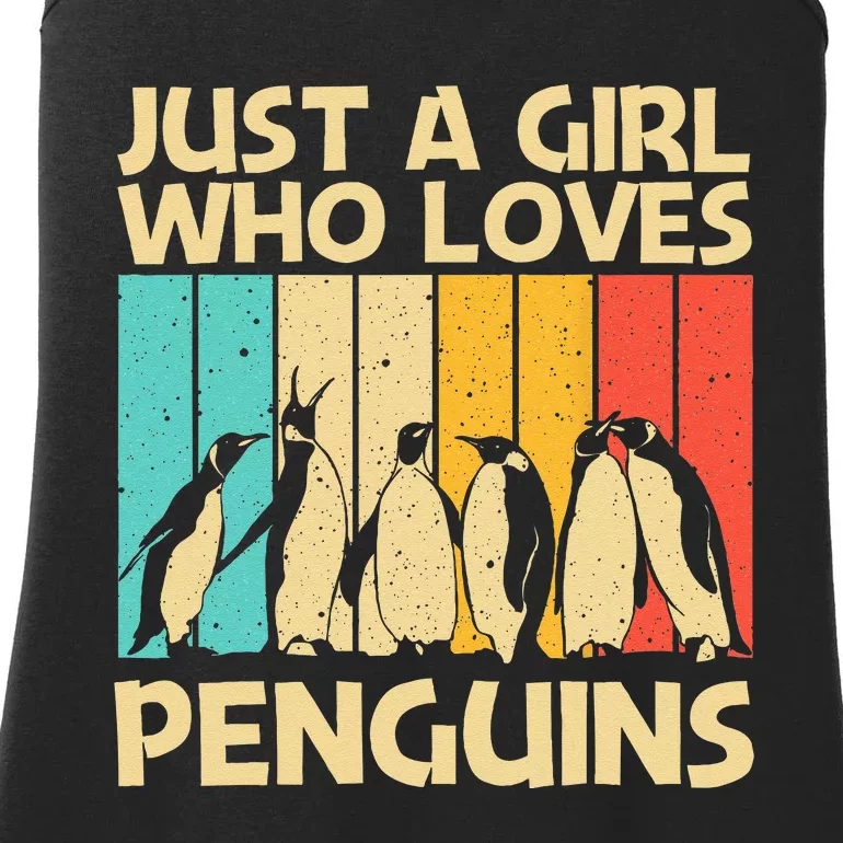 Cool Penguin For Mom Emperor Penguin Bird Lover Ladies Essential Tank