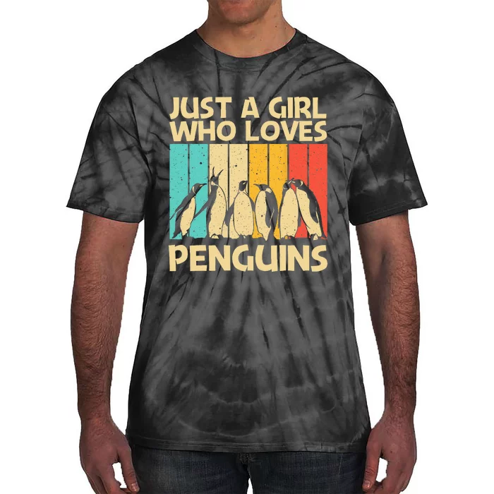 Cool Penguin For Mom Emperor Penguin Bird Lover Tie-Dye T-Shirt