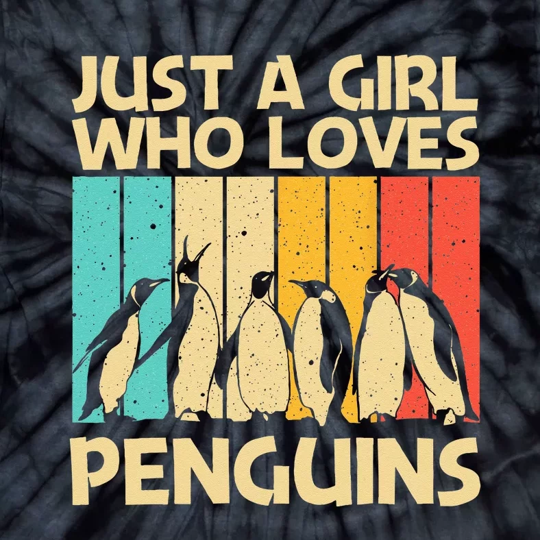 Cool Penguin For Mom Emperor Penguin Bird Lover Tie-Dye T-Shirt