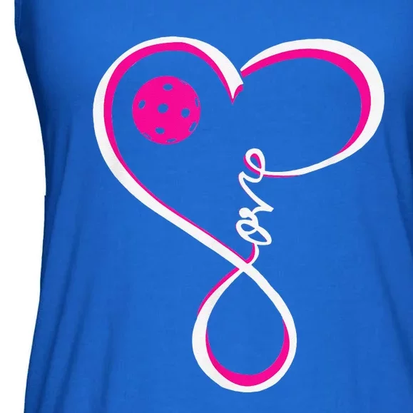 Cute Pickleball For Women Ladies I Love Pickleball Ladies Essential Flowy Tank